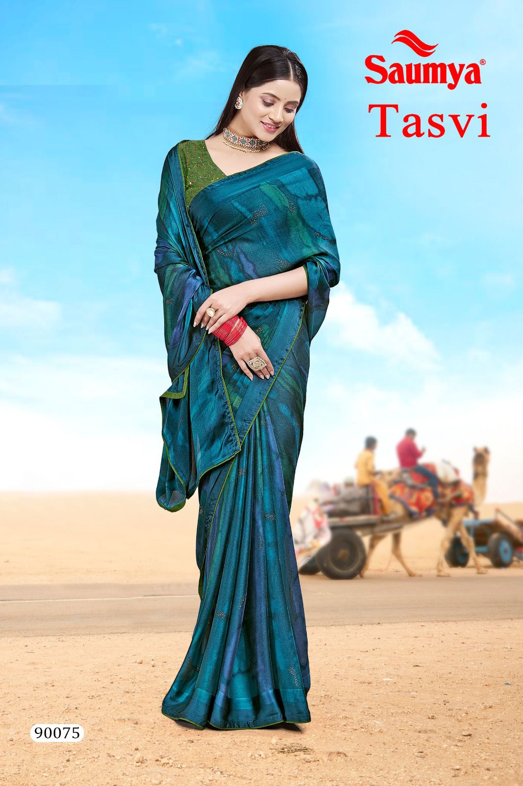 Tasvi By Saumya Satin Designer Printed Sarees Wholesale Shop In Surat